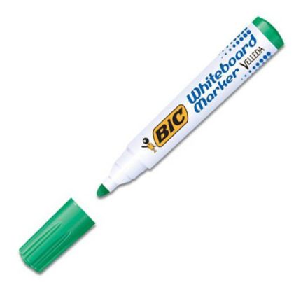 Маркер за бяла дъска Bic 1701 Зелен объл връх
