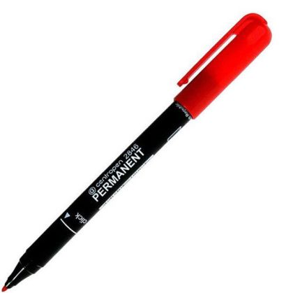 Перманентен маркер Centropen 2846 Червен