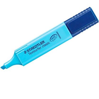 Текстмаркер Staedtler 364 Син неон