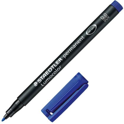 Перман. тънкописец Staedtler 317 OHP М син