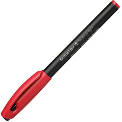 Тънкописец Schneider Topliner 967 Червен