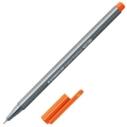 Тънкописец Staedtler Triplus 334 Оранжев