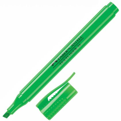Текс маркер Faber Castell Textliner 38 зелен