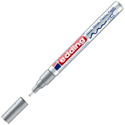 Маркер Paint Edding 751 1-2 mm Сребрист