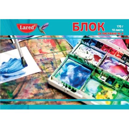 Блок за рисуване офсет Lared 170g