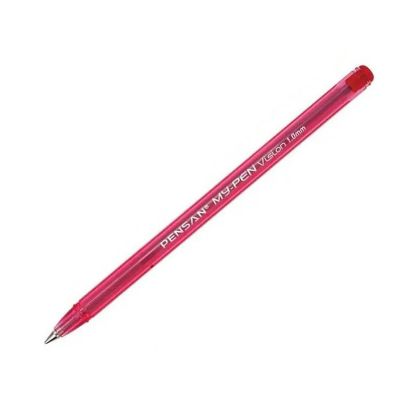 Химикалка Pensan My-Pen Vision 1.0mm Червен