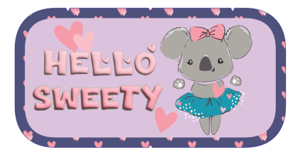 Несесер Octopus объл, Hello Sweety