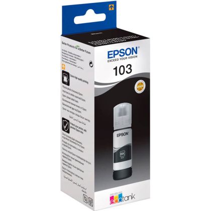 Epson 103 Eco Tank Оригинално мастило черно