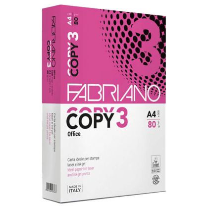 Копирна хартия Fabriano Copy3 А4 500 л. 80 g/m2