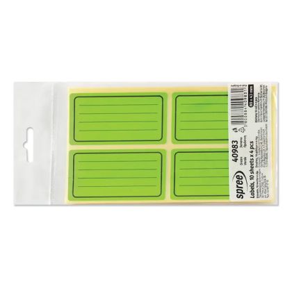 Ученически етикети Spree 10x4, Basic G