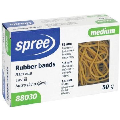 Ластици Spree 55 mm, 50 g, Жълти