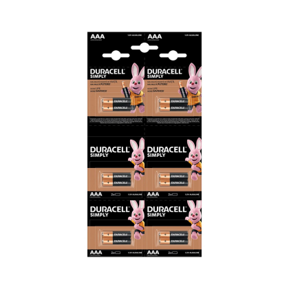 Батерия Duracell Simply AAА 1,5V R3