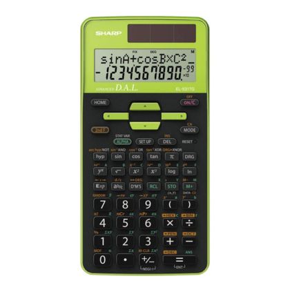 Калкулатор научен  Sharp EL 531T ТH 10+2 разр,Зелен