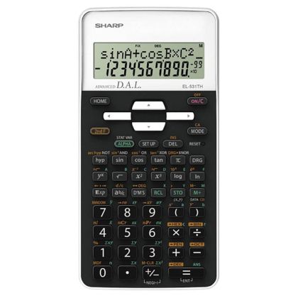 Калкулатор научен Sharp EL 531ТH-WH
