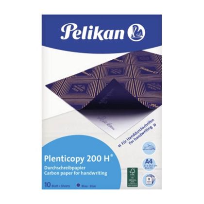 Индиго Pelikan А4, ръкописно, 10л, Син