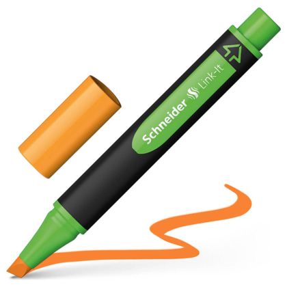 Текст маркер Schneider Link-it Оранж