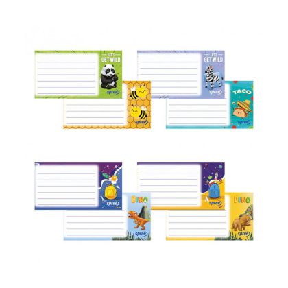 Ученически етикети Spree 10x4, Basic B