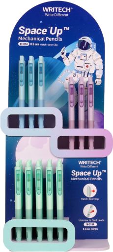 Дисплей автоматични моливи Writech Space Up, 38 броя