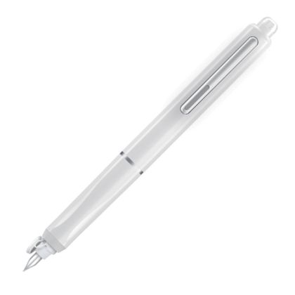 Писалка с механизъм Writech + 5 патрочета, бяла