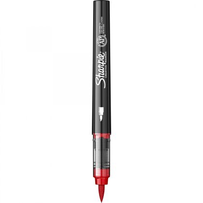 Маркер Sharpie Acrylic Brush, ЧЕРВЕН