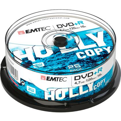 DVD+R Emtec Holly Copy 25бр.