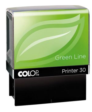 Печат правоъгълен Colop Printer G30 18x47 mm син