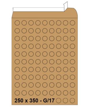 Плик G17 с мехурчета 250х350mm стикер