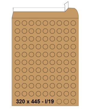 Плик I19 с мехурчета 320х455mm стикер