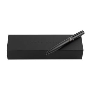 Hugo Boss Химикалка Illusion Gear, в кутия, черна