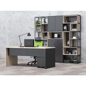 Стелаж RFG Boxi S, метален, 720 х 370 х 2120 mm, черен