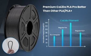 Филамент за 3D принтер, PLA+, 1.75 mm, 1 kg, телесен