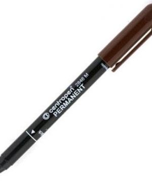 Перманентен маркер Centropen 2846  кафяв