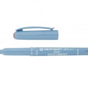 Перманентен тънкописец Centropen 0.1 червен