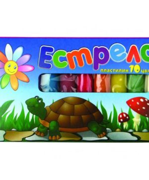 Пластилин Естрела 10цв