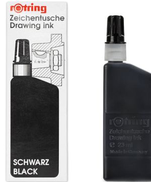 Туш Rotring Черен