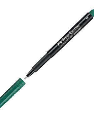 Перманентен тънкописец Faber-Castell OHP F Зелен