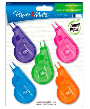 Коректор-лента Papermate Dryline  mini 5mm x 6m
