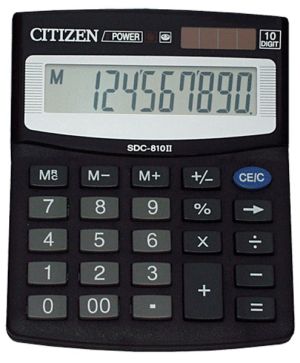 Калкулатор настолен Citizen SDC-810NR, 10 разряден