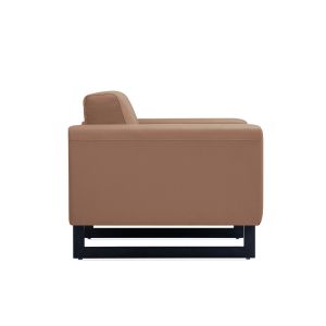 Фотьойл RFG Toledo, екокожа, метална основа, кафяв