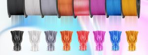 Филамент за 3D принтер Silk, PLA+, 1.75 mm, 1 kg, бял