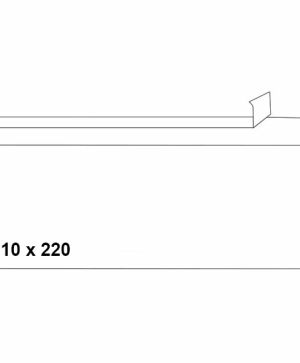 Плик Pigna бял DL 110x230 mm Стикер