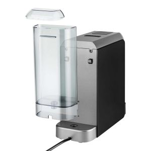 Кафе машина Catler ES700, за капсули Dolce Gusto, Nespresso, Caffissimo, 1350 W, налягане на помпата 15 бара, черно-сребриста