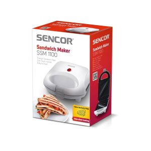 Сандвич грил преса Sencor SSM 1100, бяла, 220V, 700 V