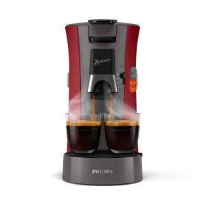 Кафе машина Senseo Select Deep CSA230/91, червена