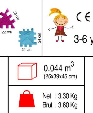 Конструктор 24  части King kids