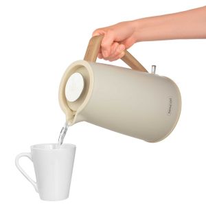 Електрическа кана за вода Sencor SWK 2717YG, 2250 W, 1.7 L, бяла