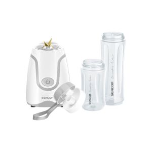 Шейкър Sencor Smoothie, 500 W, 0.6 L, бял, 220V