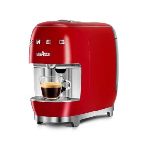Кафе машина Lavazza A Modo Mio SMEG, 1250 W, червена