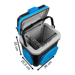 Хладилна чанта Sencor SCM 3224BL-EUE3, 24 L, синя