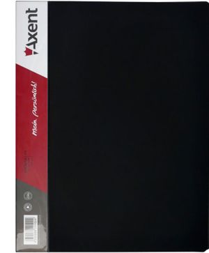 Папка с пружинен механизъм Axent черен